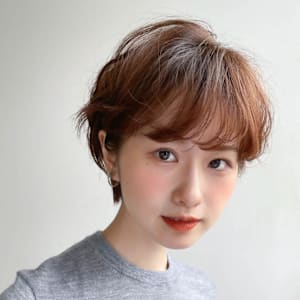 ナチュラルマッシュショート