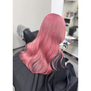 ピンクカラー / ハイトーン / 髪質改善