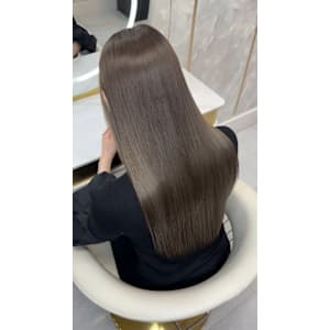 【大人艶カラー♪】premium髪質改善×オリーブベージュ
