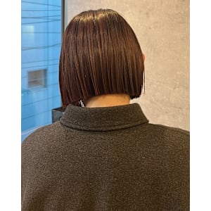 切りっぱなし ボブ