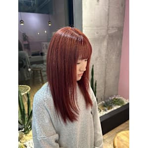 オレンジレッド