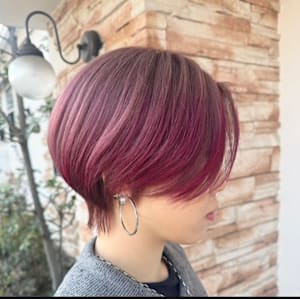 ショート×デザインカラー