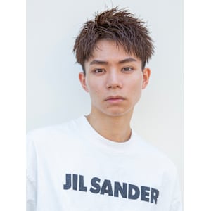 【小久保style】メンズカットツーブロックツイストウルフ