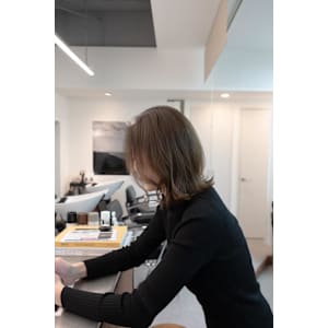 くすみヌーディベージュボブ