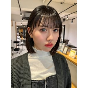 気持ち幅広前髪【acala吉祥寺/アカラ/ボブ】