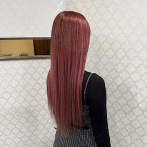 ピンクレッドロング