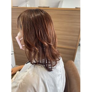 ピンクオレンジcolor