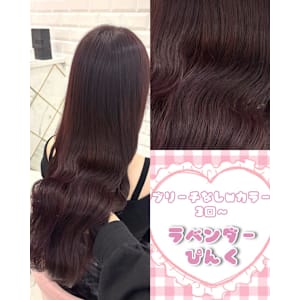 ブリーチなしラベンダーピンク＊まゆ - Lilme【リルミー】掲載中
