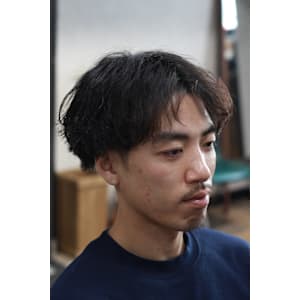 メンズスパイラルパーマ