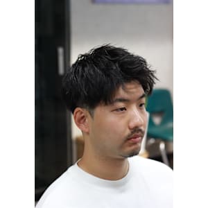 癖感カール×メンズショート