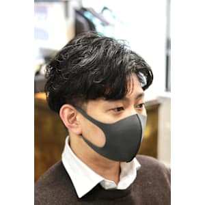 2ブロック×ショートカールパーマ