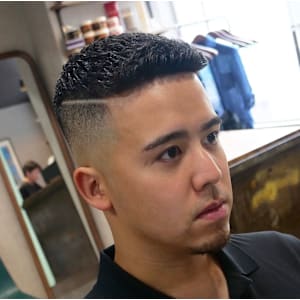 濡れパン(アイロンパーマ)