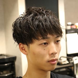 ショートマッシュx ツイストスパイラル