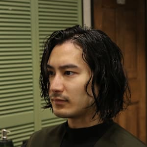 メンズロングパーマ