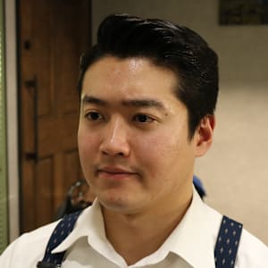 レコード盤横分け