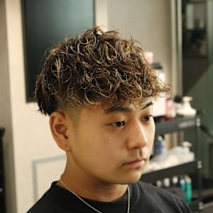 ハイライトxスペインカールx フェード