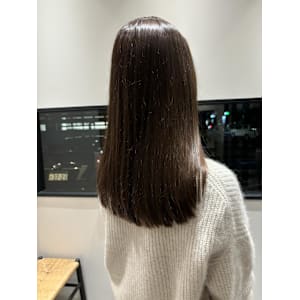 ツヤツヤストレート