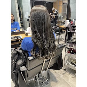 ブルージュ透明感カラー