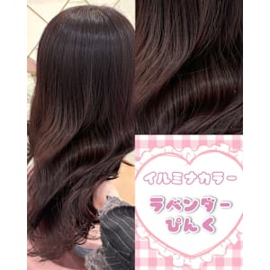 イルミナカラーで透明感ラベンダーピンク＊まゆ - Lilme【リルミー】掲載中