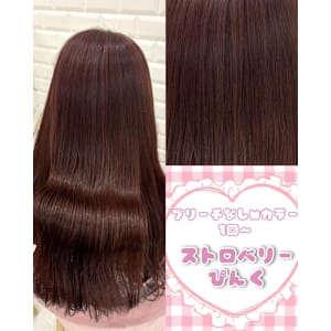 ブリーチなしストロベリーぴんく＊まゆ - Lilme【リルミー】掲載中