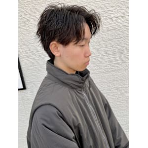 【ARCH 竹田】　センターパート　ニュアンスパーマ