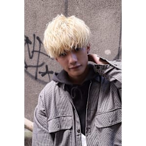 【ほつれ束感】ハイトーンマッシュ