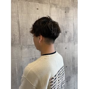 メンズ×ゆるっとパーマ