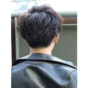 ナチュラル束感サイドパートモテマッシュ