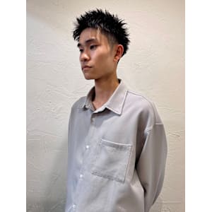 池袋メンズスパイキーショートパーマ◎[池袋メンズ美容室]