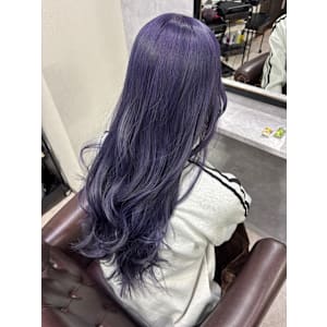 ブルーラベンダー×ブリーチカラー - GLADGE池袋/ダブルカラー/ブリーチ【グラッジイケブクロダブルカラーブリーチ】掲載中
