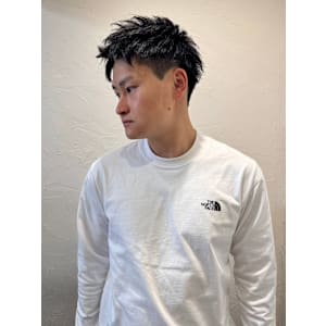 池袋メンズツーブロックアップバング◎[池袋メンズ美容室］