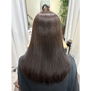 【青葉区】気分が弾む艶カラーこなれ感UPの大人ブラウン♪