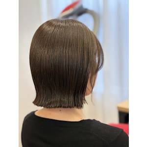 【青葉区】赤みオフで洗練された、こなれ感抜群◎オリーブボブ！