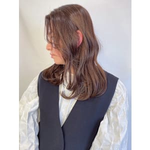 【MICHI 富田店　古作蓮】オリーブベージュ ミディアム