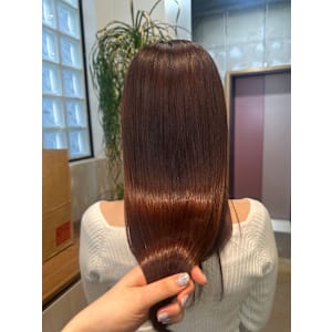 チェリーブラウン/髪質改善トリートメント/艶髪モテヘア