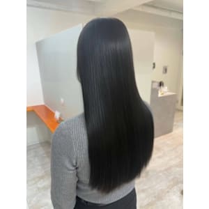 ◎ブリーチなしオリーブカラー