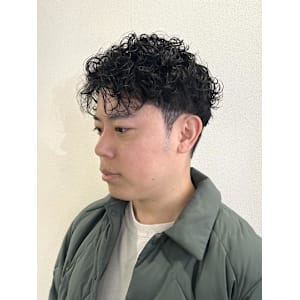 【平山明樹】大人カジュアルな波巻きスパイラルパーマ