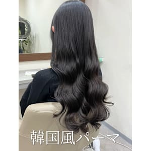 銀座店1番人気メニュー「韓国風パーマ」