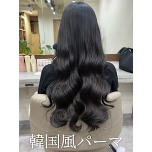 銀座店1番人気メニュー「韓国風パーマ」