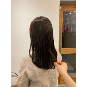 カラー/髪質改善/ブラウンカラー/チョコレートブラウン