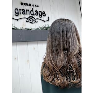 髪質改善&hair  grandage 北千住×スタイル