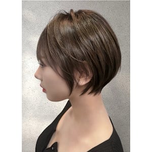 【ACRO.ao】丸みショート/ショートボブ/前髪あり