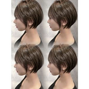 【ACRO.ao】丸みショート/ショートボブ/前髪あり