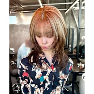 ルーツカラー　デザインカラー　ハイトーン　表参道/原宿 - Null 表参道本店 デザインカラー/ダブルカラー【ヌル】掲載中