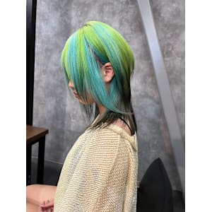 オーダーメイド　デザインカラー　ハイトーン　表参道/原宿 - Null 表参道本店 デザインカラー/ダブルカラー【ヌル】掲載中