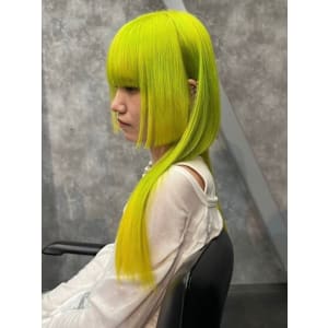 ワントーン　デザインカラー　ハイトーン　表参道/原宿