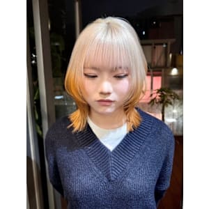 ルーツカラー　デザインカラー　ハイトーン　表参道/原宿 - Null 表参道本店 デザインカラー/ダブルカラー【ヌル】掲載中