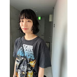 @shunki_sakoda*ボブパーマ/前髪パーマ　