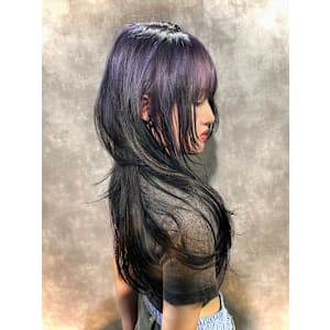 エンジェルリングカラー　デザインカラー　ハイトーン　原宿/表