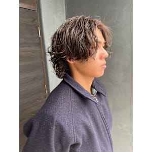 メンズパーマ／カラー